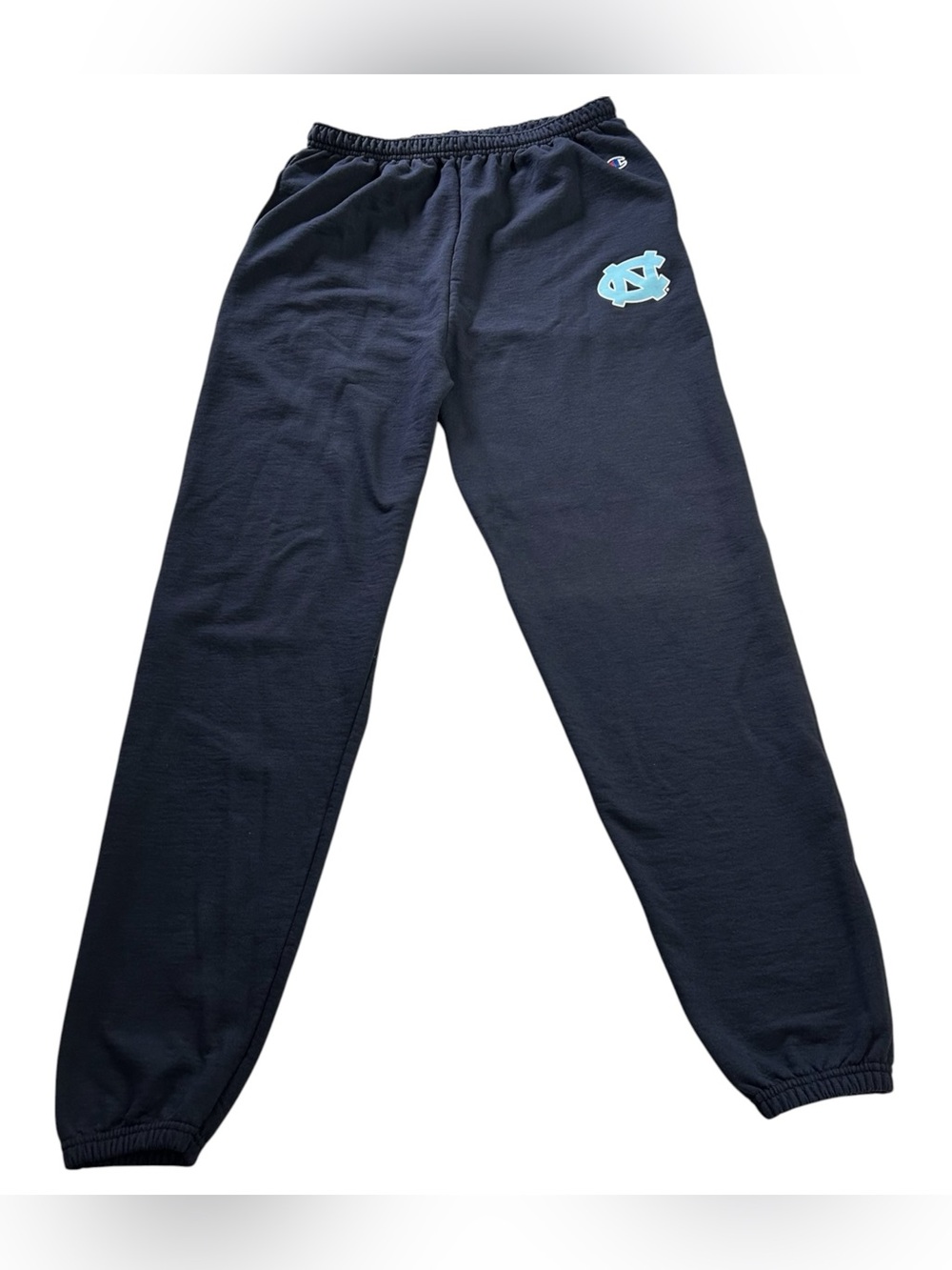 Champion UNC North Carolina Tar Heels Men’s Fleece Sweatpants Blue Logo size XL
